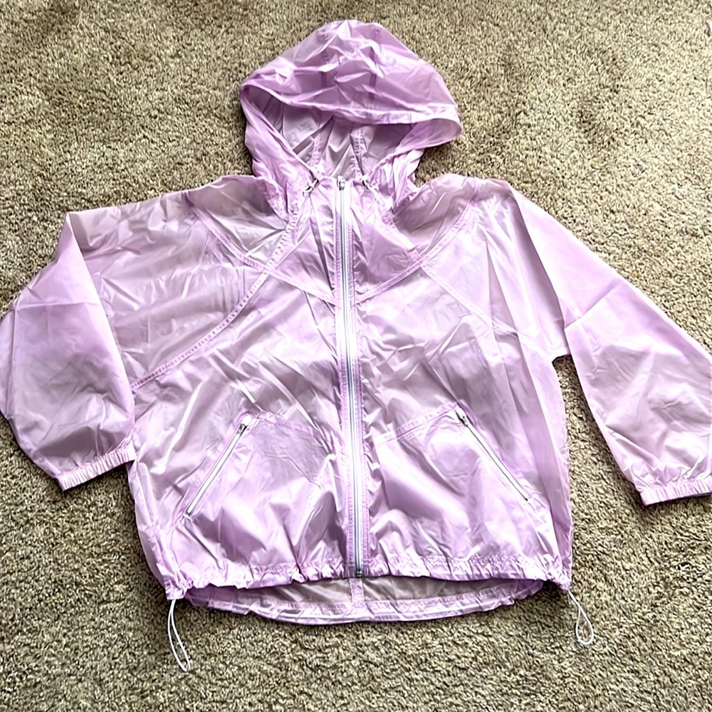 Brand new with tags RV $180 Sz XL Athleta outshine jacket windbreaker